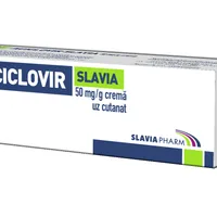 Aciclovir Slavia 50 mg/g crema, 15g, Slavia Pharm