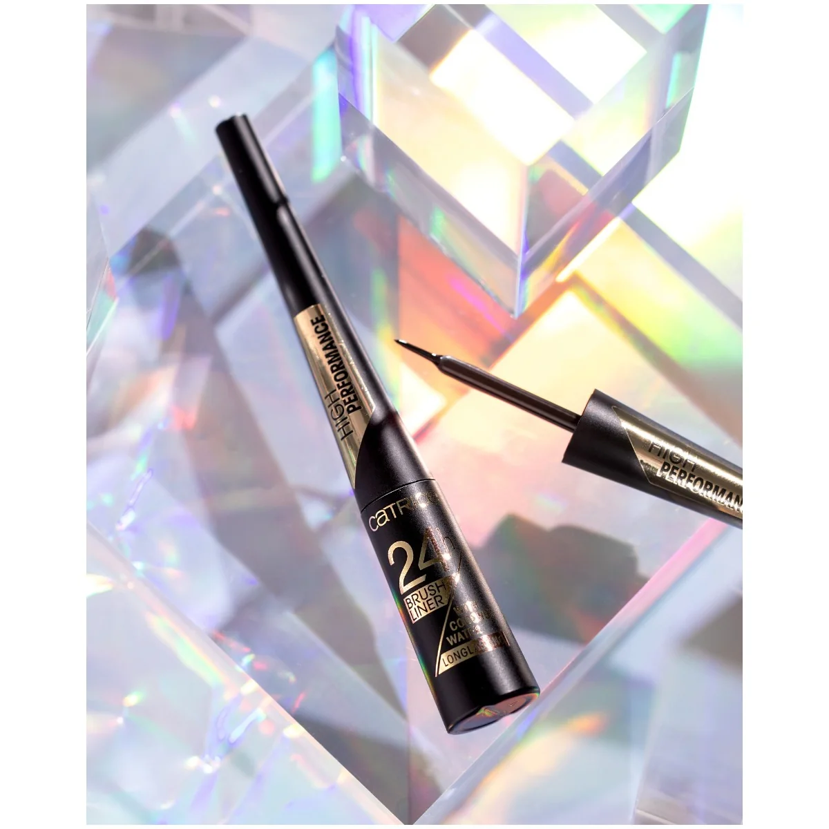 Tus pentru ochi 24h Brush Liner 010 - Ultra Black, 3ml, Catrice