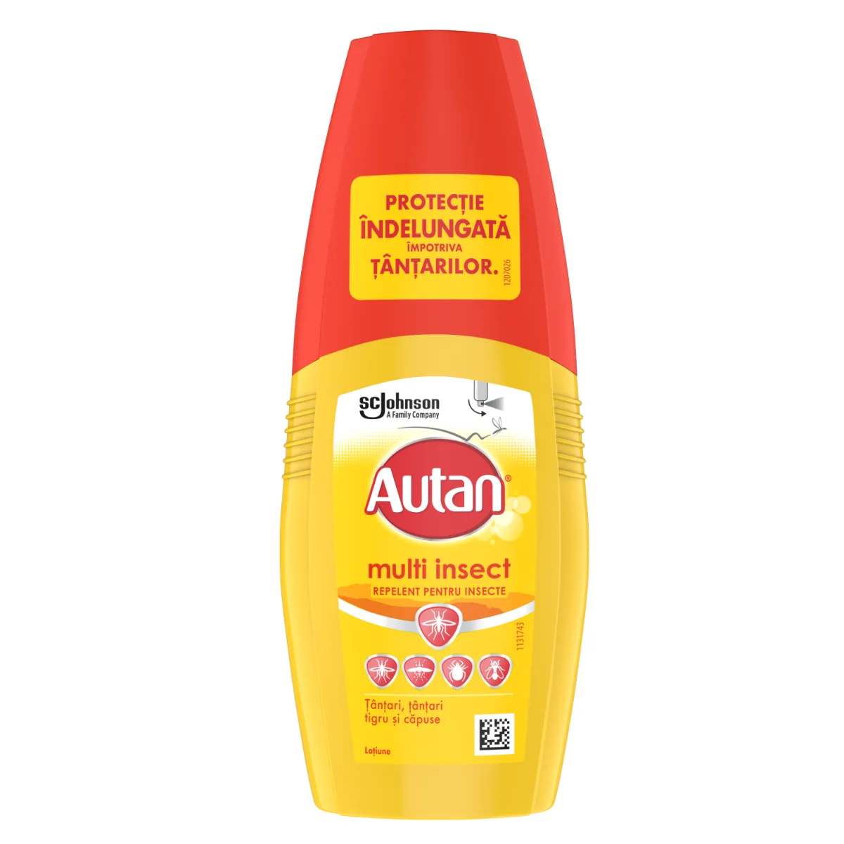 Lotiune Multi-insect impotriva capuselor si tantarilor, 100ml, Autan