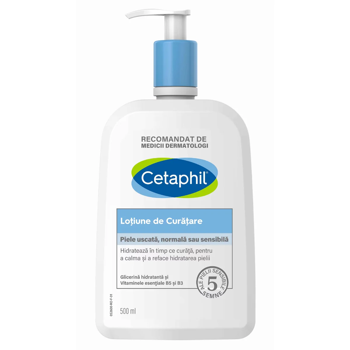 Lotiune de curatare, 500ml, Cetaphil
