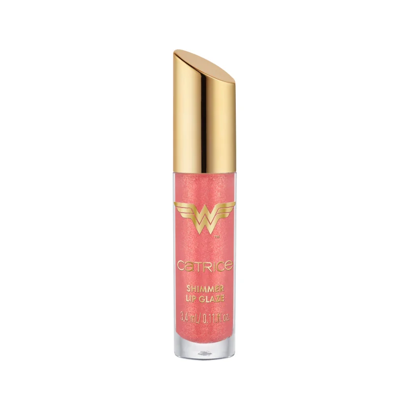 Luciu pentru buze cu sclipici 020 Brave and Powerful Wonder Woman, 3.4ml, Catrice 