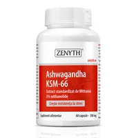 Ashwagandha KSM-66, 60 capsule, Zenyth