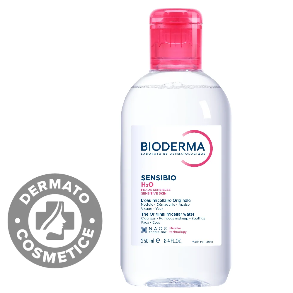 Solutie micelara Sensibio H2O, 250ml, Bioderma 
