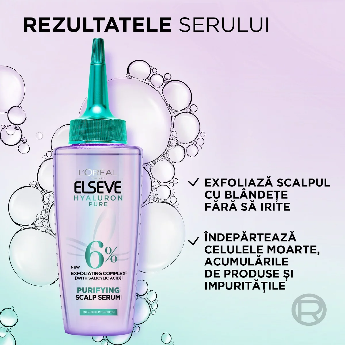 Ser tratament Hyaluron Pure, 102ml, Elseve