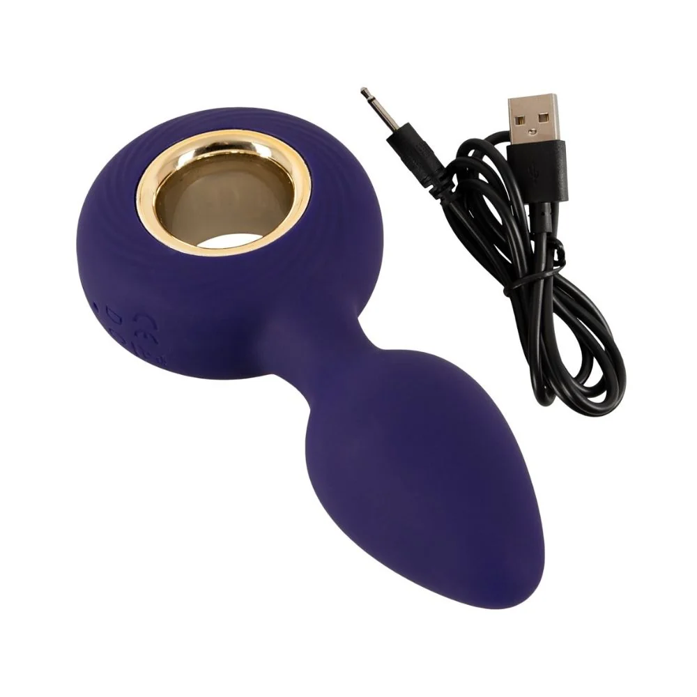 Vibrator anal mov, 1 bucata, Sweet Smile