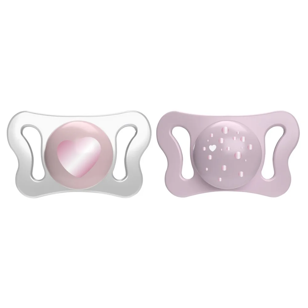 Set suzete din silicon PhisioForma Micro 0-2 luni, 2 bucati, Chicco