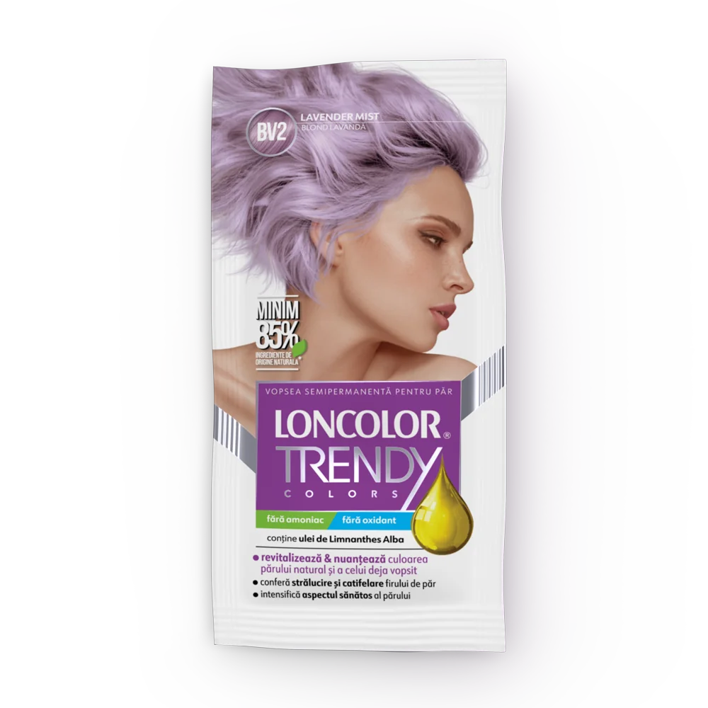 Vopsea de par semi-permanenta Trendy Colors BV2, 50ml, Loncolor
