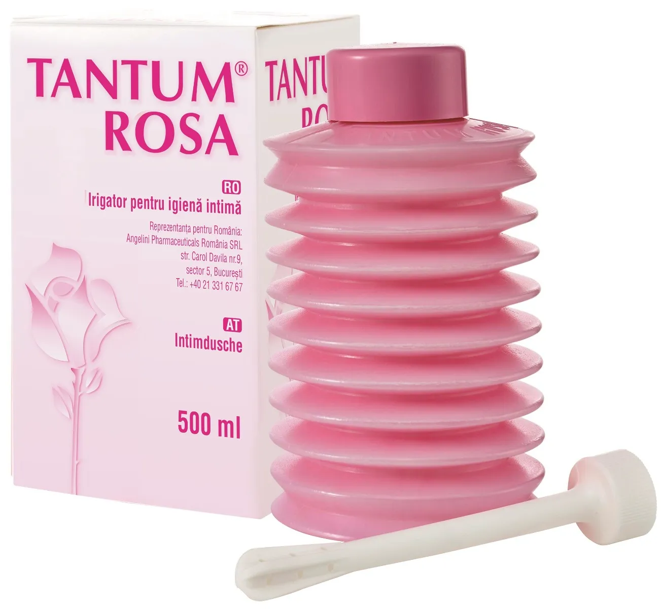 Tantum Rosa Irigator pentru igiena intima, 500 ml, Angelini 
