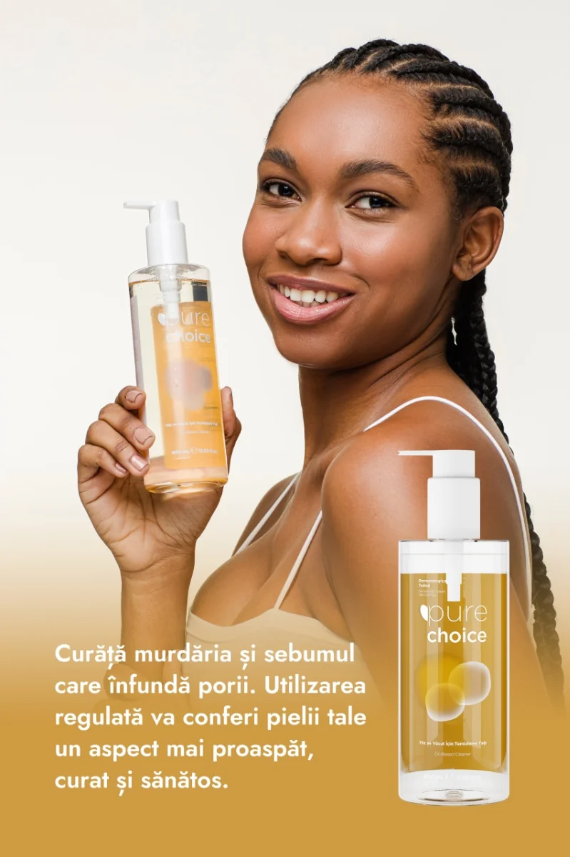 Ulei de curatare pentru fata si corp, 400ml, Pure Choice