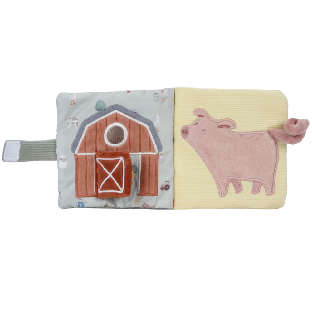 Carticica senzoriala moale Little Farm, 1 bucata, Little Farm