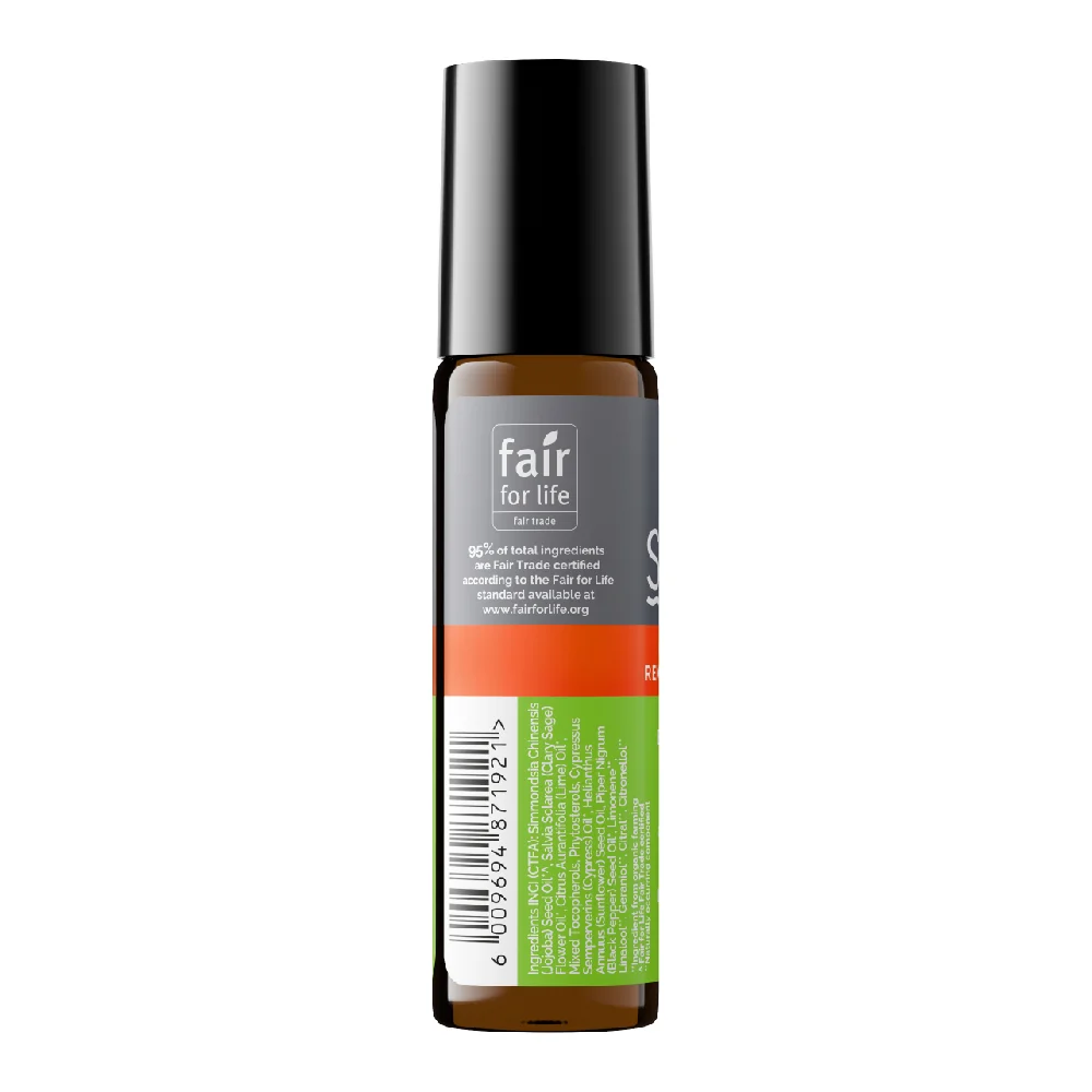 Roll-on cu uleiuri esetiale pure organice Ecocert energizant Energy, 10ml, Soil