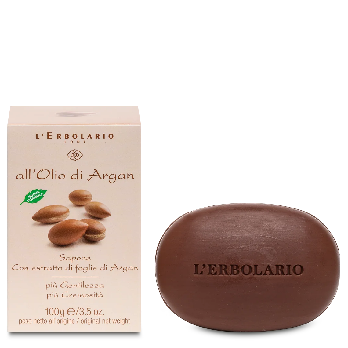L'Erbolario Sapun cu ulei de argan, 100g