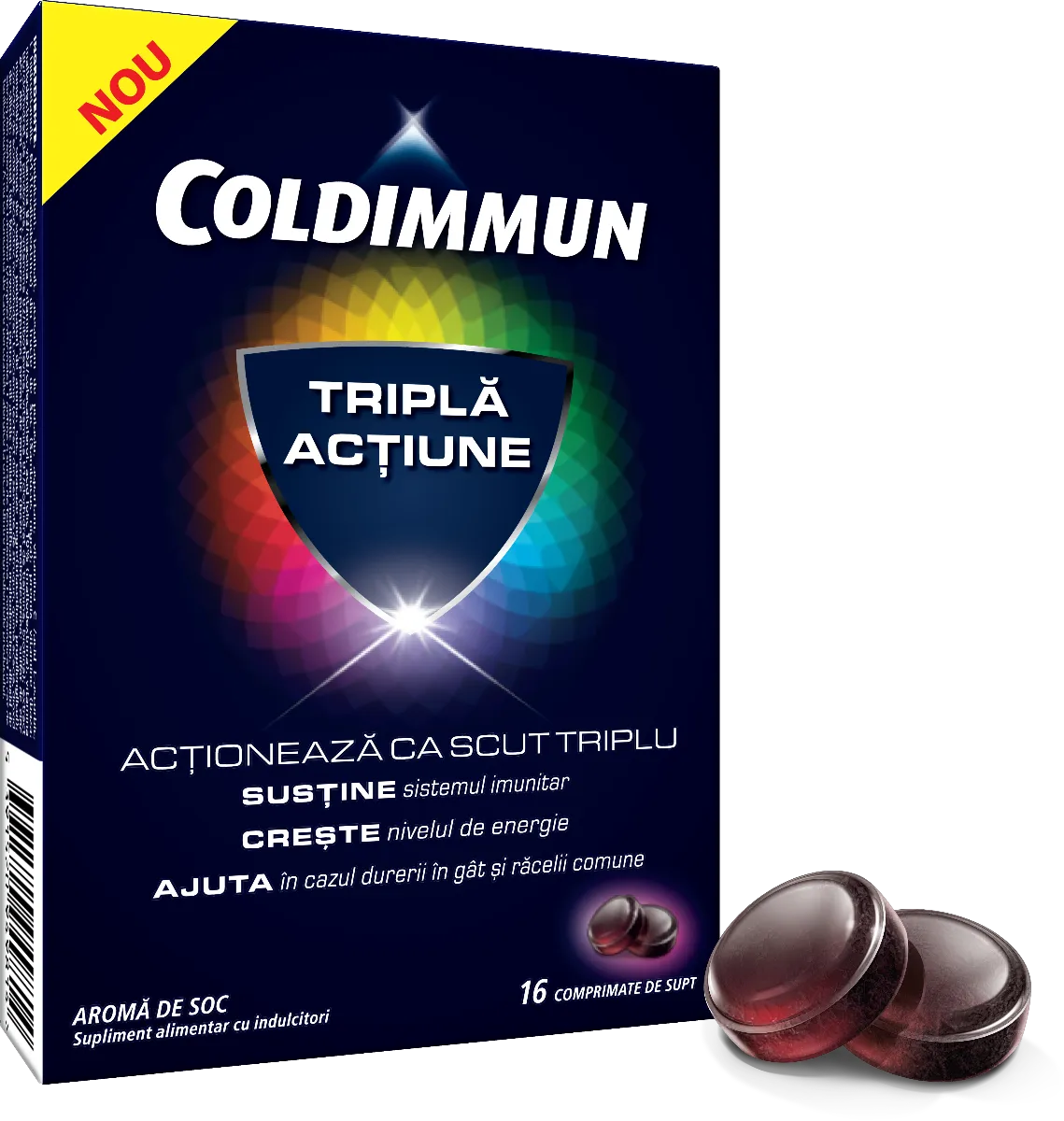 Supliment alimentar ColdImmun, 16 comprimate, GSK