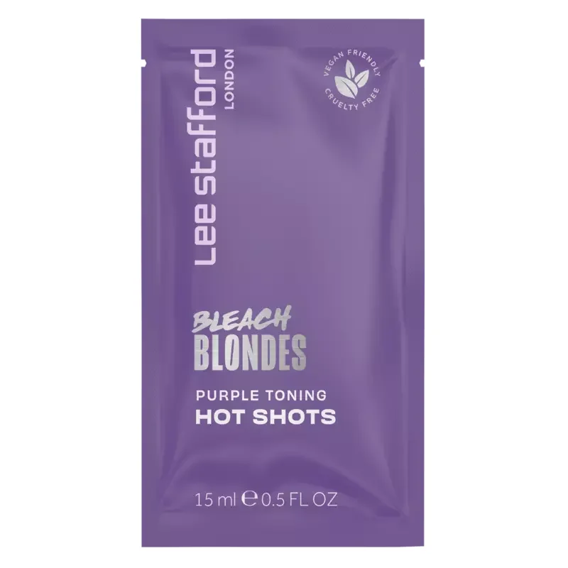 Balsam nuantator Bleach Blondes Purple Toning, 4x15ml, Lee Stafford 