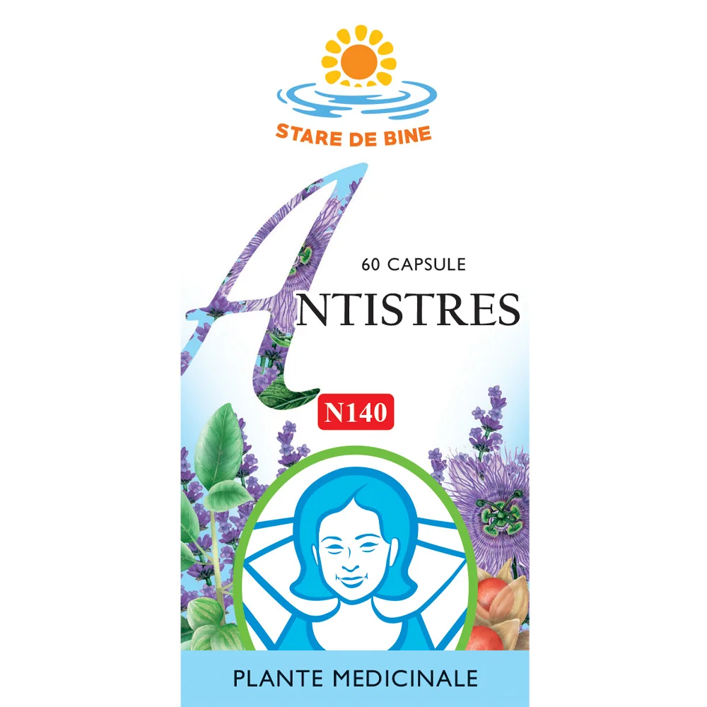 Antistres N140, 60 capsule, Fares