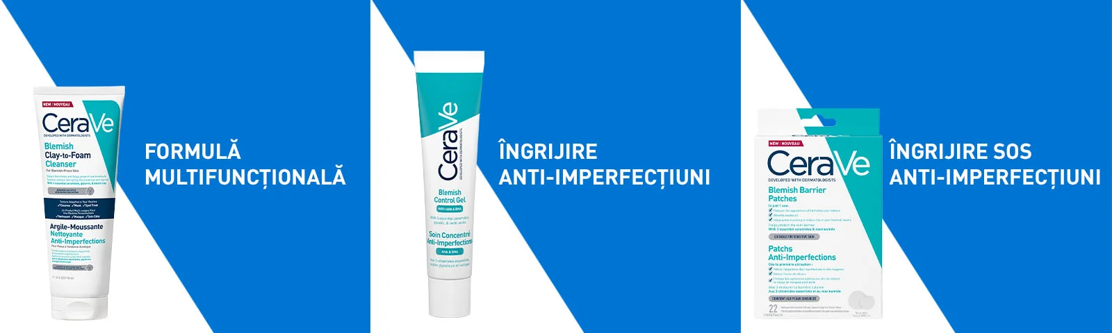 Formula multifunctionala. Ingrijire anti-imperfectiuni. Ingrijire SOS anti-imperfectiuni.