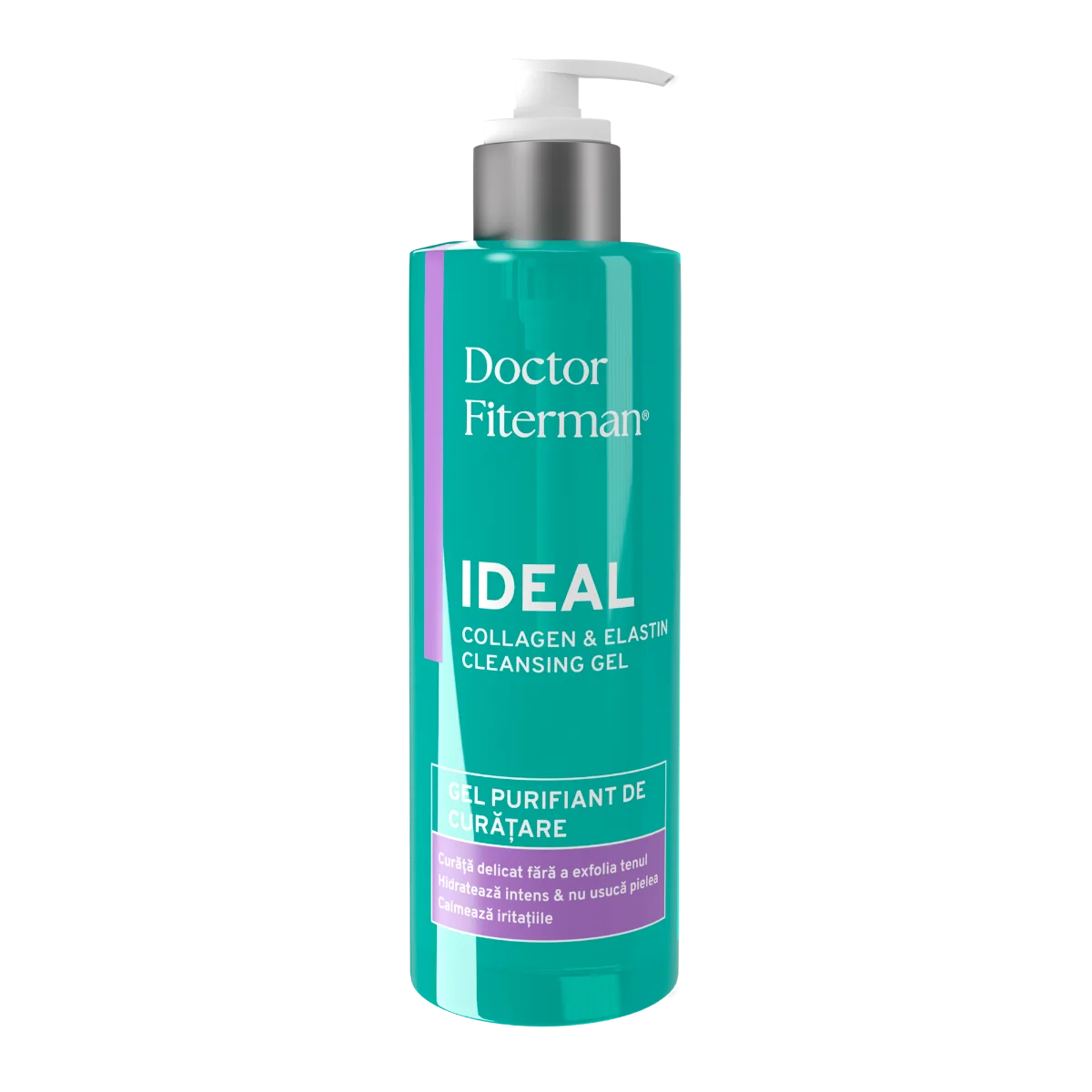 Gel purifiant de curatare Ideal Collagen si Elastina, 250ml, Doctor Fiterman