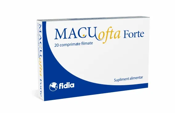 Macuofta Forte, 20 comprimate filmate, Fidia Farmaceutici
