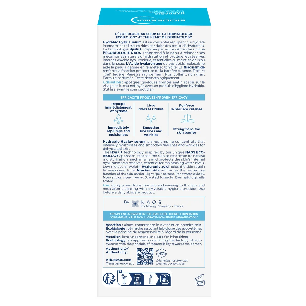 Ser Hydrabio Hyalu+, 30ml, Bioderma