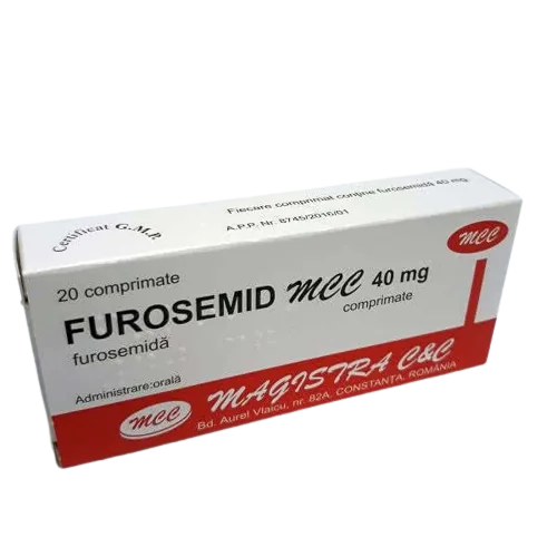 Furosemid 40mg, 20 comprimate, Magistra