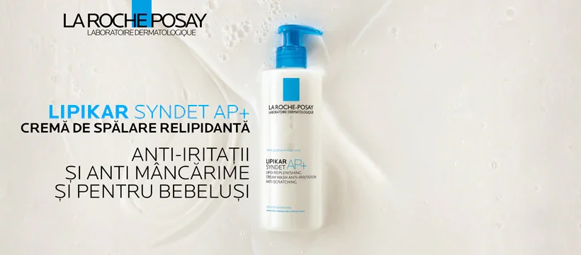 Pachet Crema de curatare pentru piele cu tendinta atopica Lipikar Synder AP+, 400ml + 400ml, La Roche Posay Pachet Crema de curatare pentru piele cu tendinta atopica Lipikar Synder AP+, 400ml + 400ml, La Roche Posay
