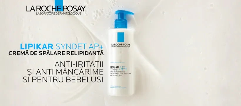 Pachet Crema de curatare pentru piele cu tendinta atopica Lipikar Synder AP+, 400ml + 400ml, La Roche Posay