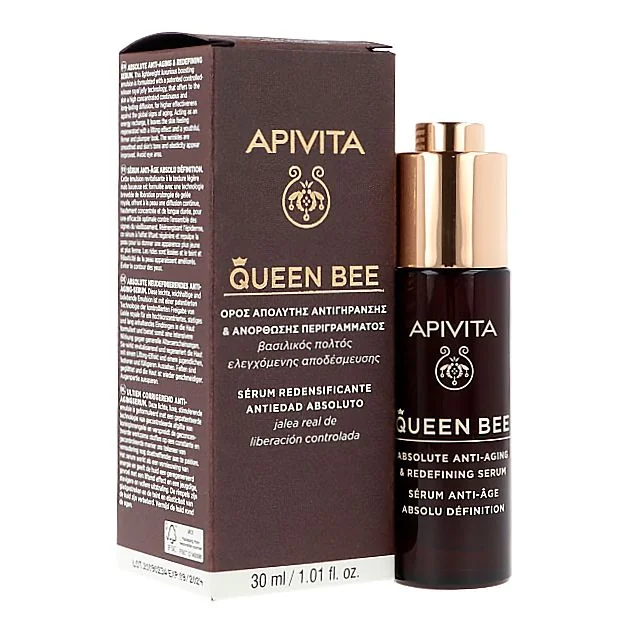 Apivita Serum anti-age si redefinire Queen Bee Absolute, 30ml