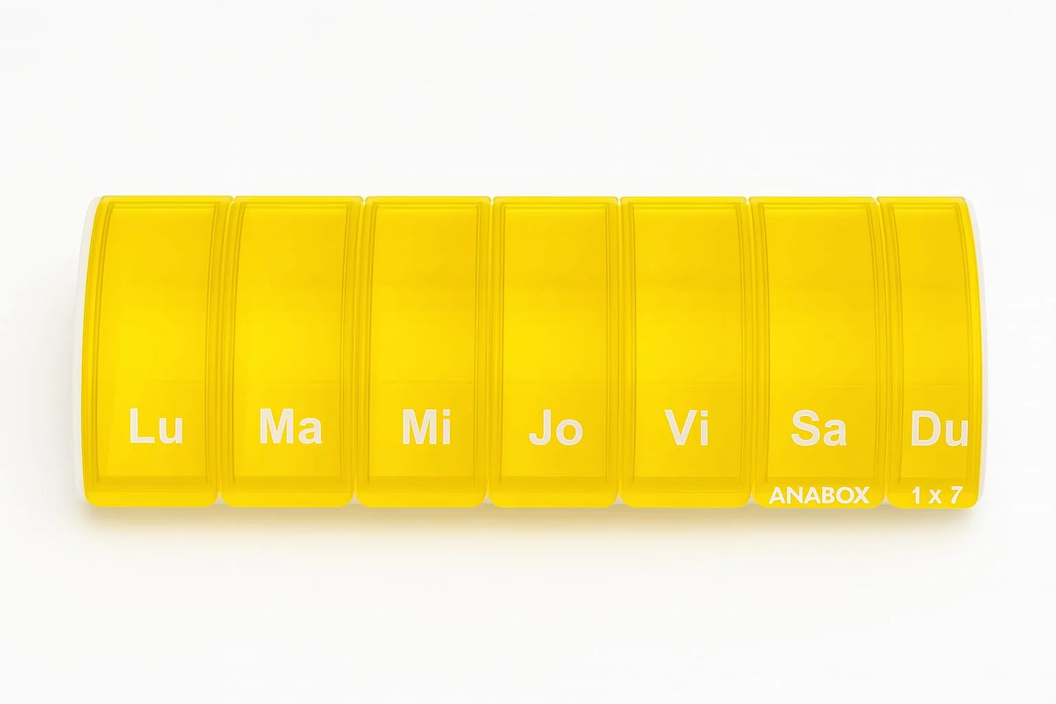 Organizator saptamanal pentru medicamente, 1 bucata, Anabox