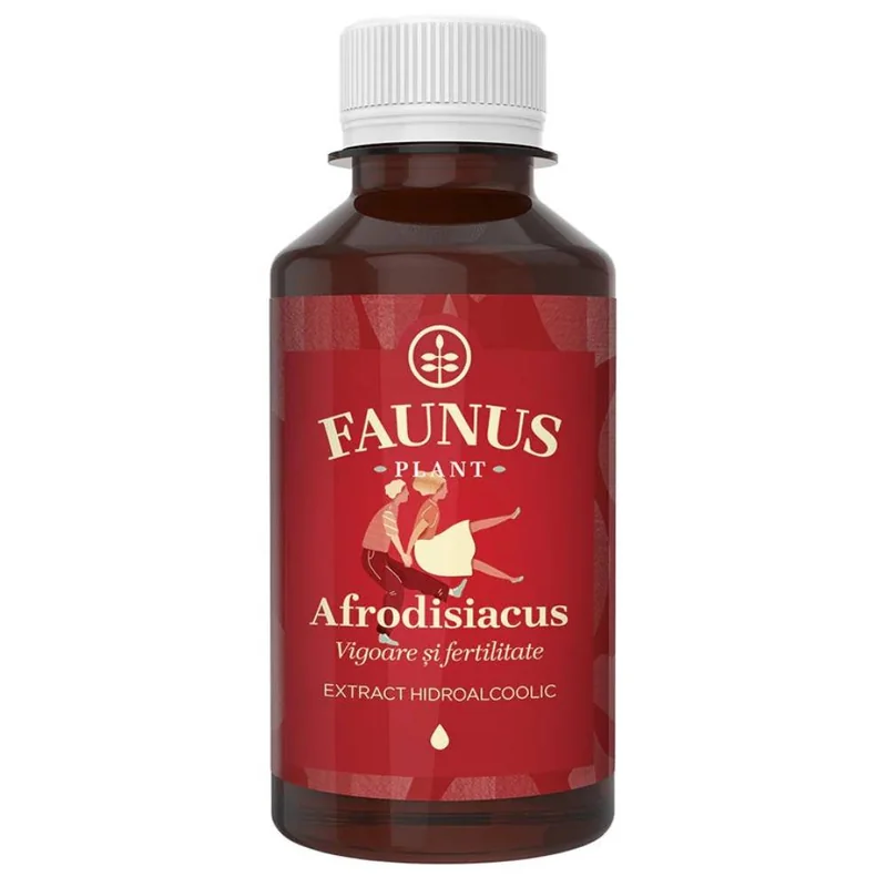 Tinctura pentru libido si fertilitate Afrodisiacus, 200ml, Faunus Plant | Dr. Max Farmacia