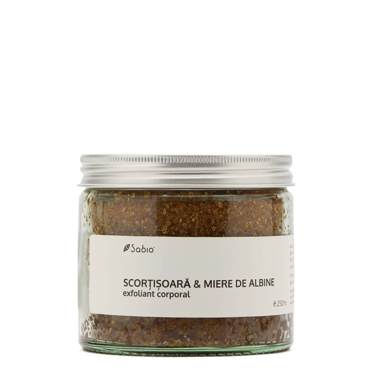 Exfoliant cu scortisoara si miere de albine, 250ml, Sabio