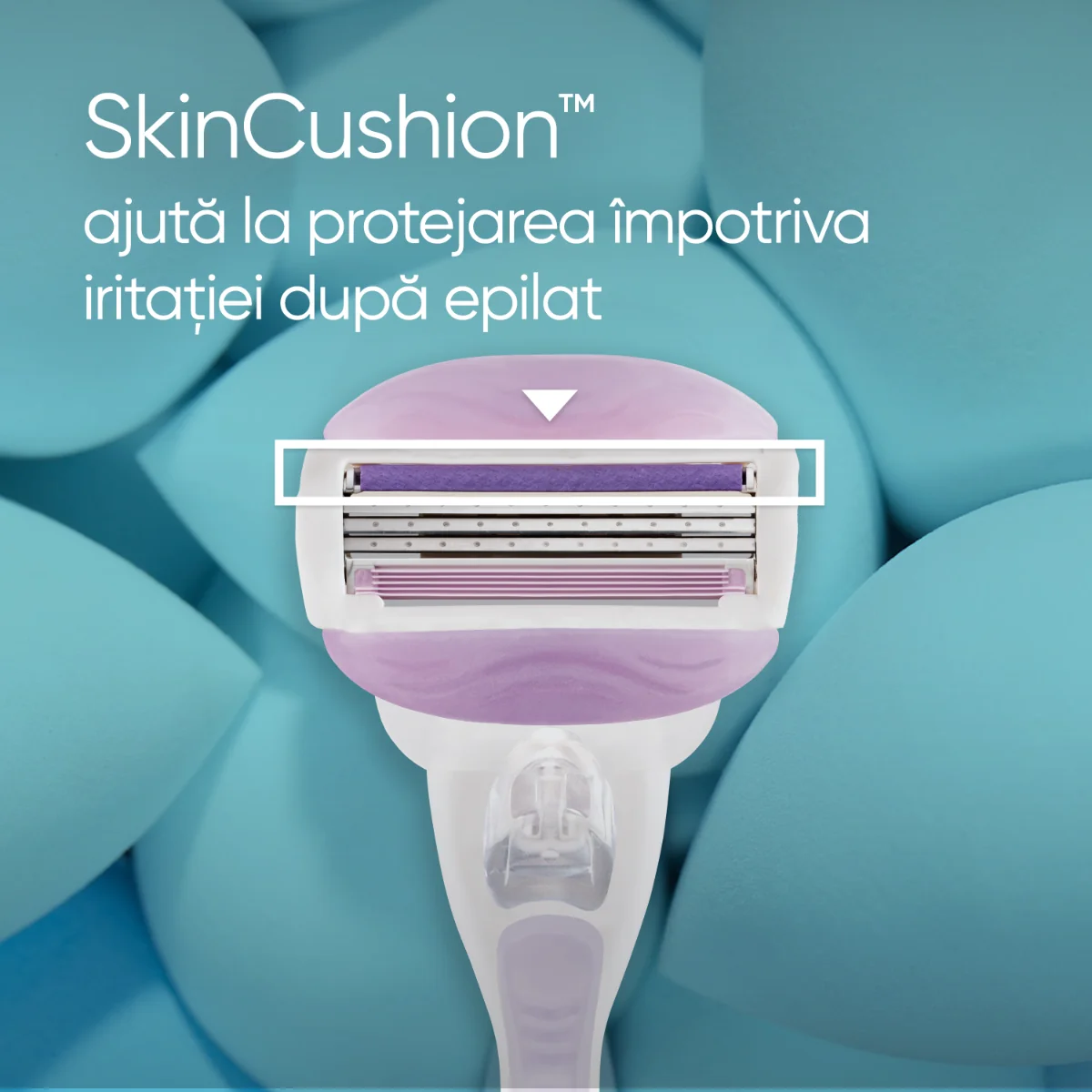 Aparat de ras pentru femei + rezerva Venus ComfortGlide Breeze, 1 bucata, Gillette 