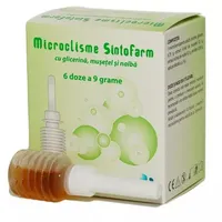 Microclisme pentru adulti cu musetel glicerina si nalba, 6 bucati, Sintofarm