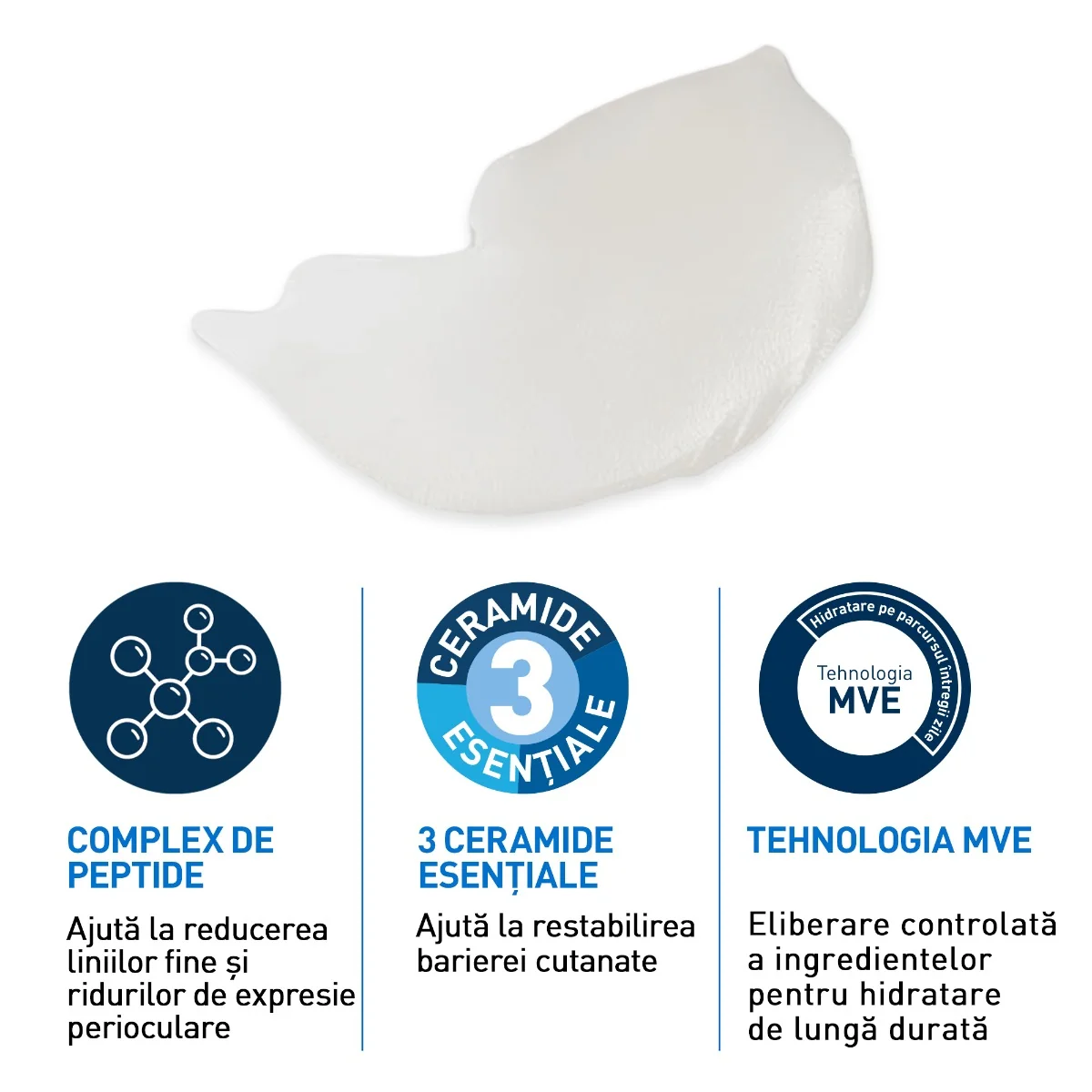 Crema de ochi antirid Skin Renewing pentru toate tipurile de ten, 14ml, CeraVe