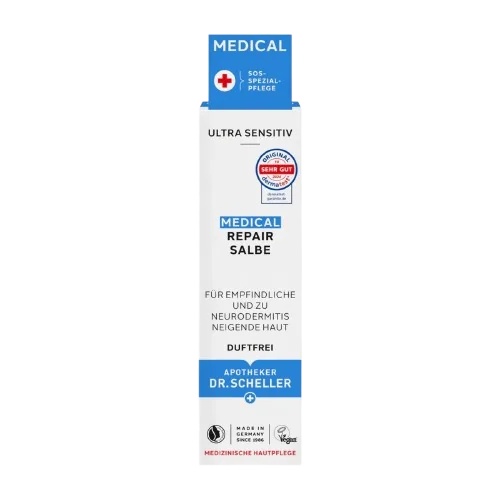Balsam reparator pentru pielea sensibila predispusa la dermatita, 30ml, Dr. Scheller
