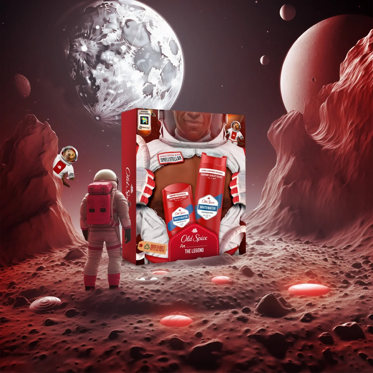 Set Astronaut Whitewater, Old Spice