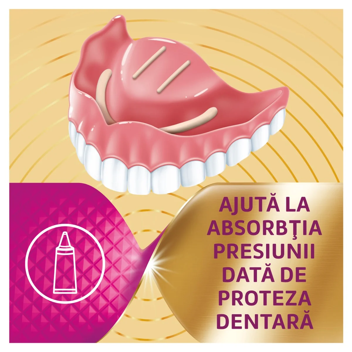 Crema adeziva pentru proteza Fixare & Confort, 40g, Corega