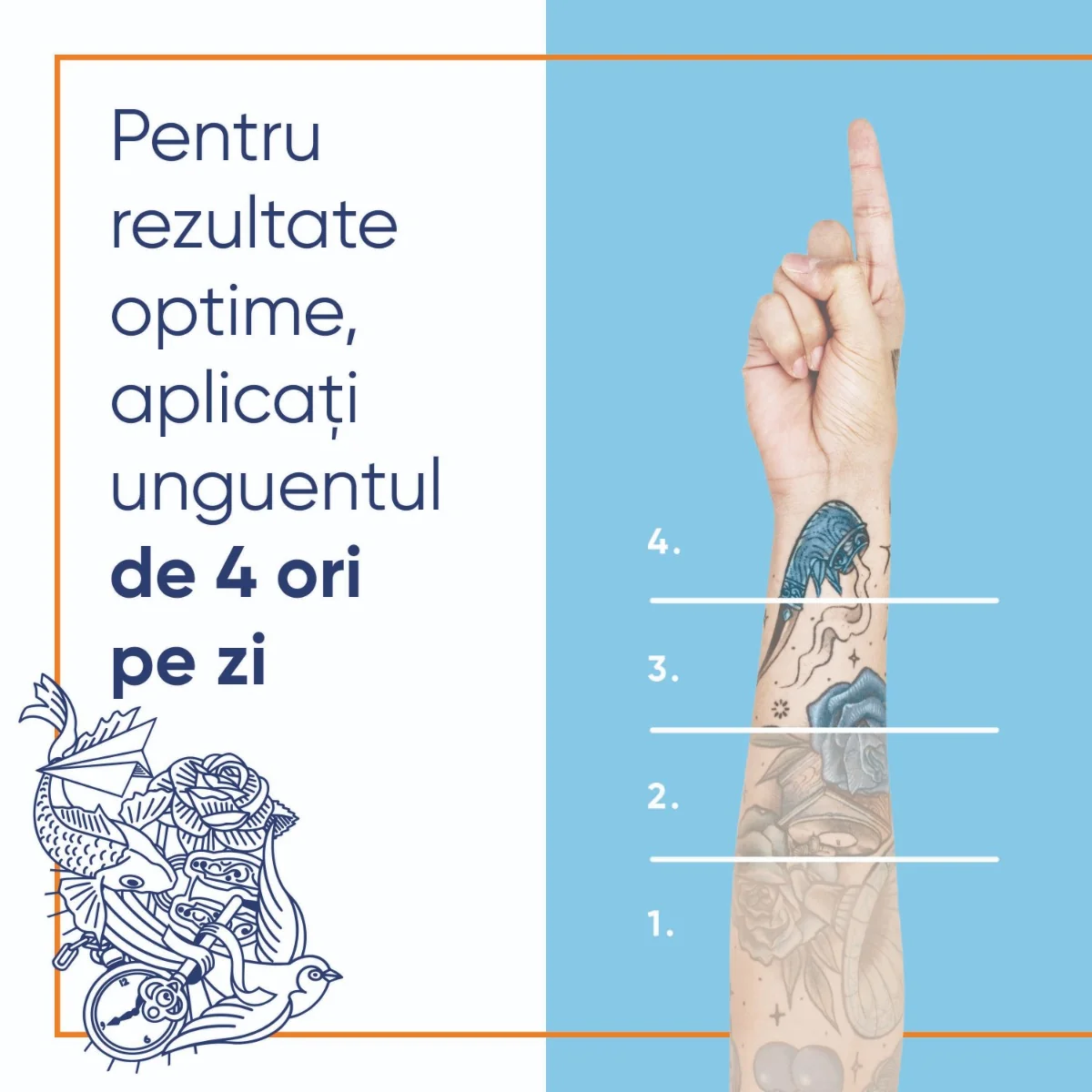 Unguent pentru ingrijirea tatuajelor Bepanthen Tattoo, 50g, Bayer