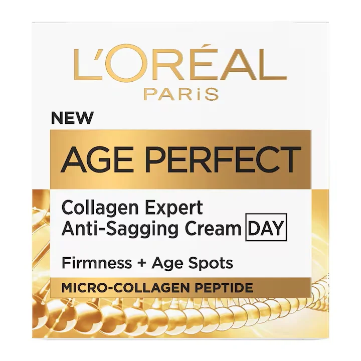 Crema de zi hidratanta cu colagen Age Perfect Collagen Expert, 50ml, L'Oreal Paris