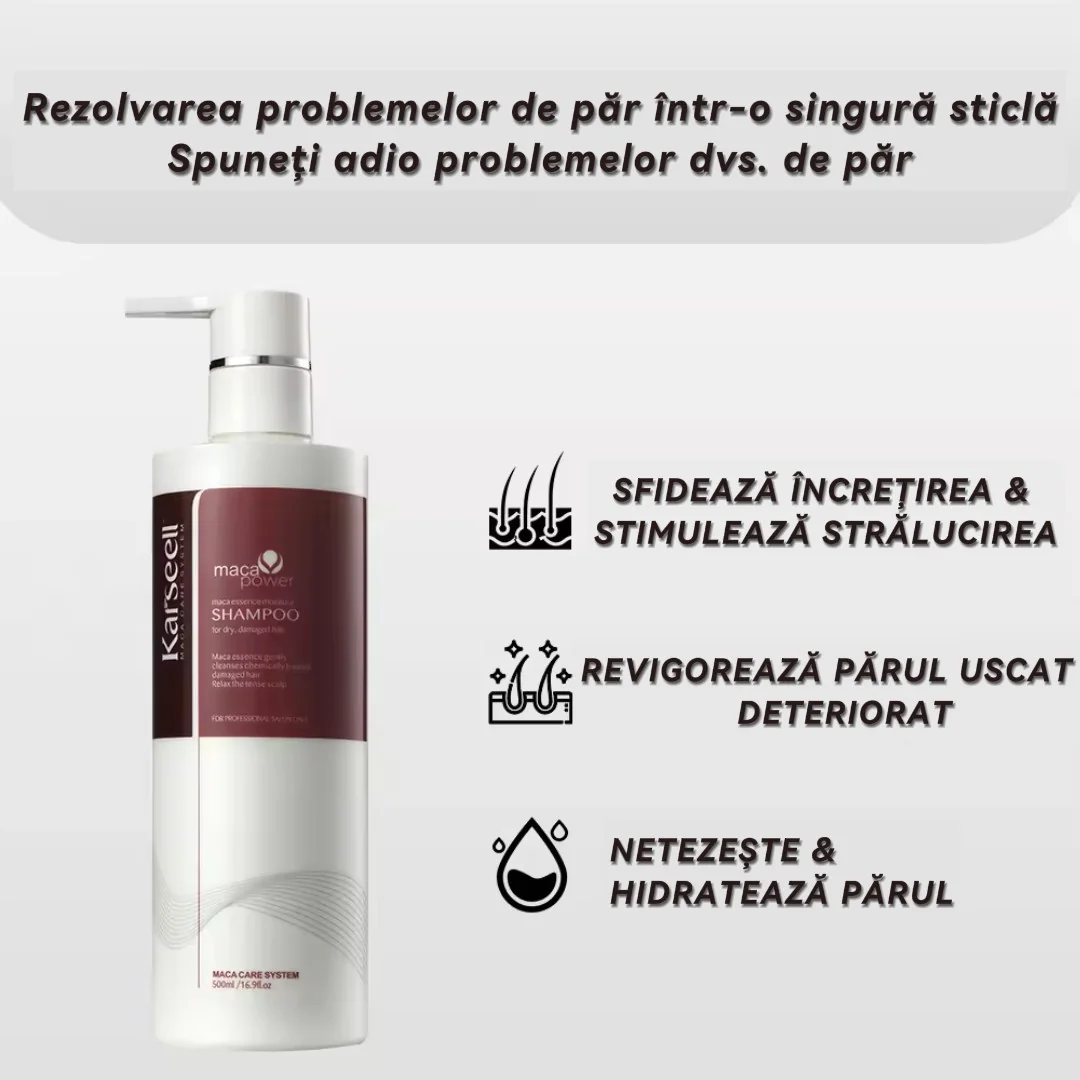 Sampon Maca Essence Moisture, 500ml, Karseell