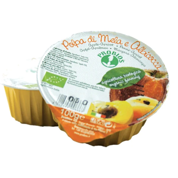 Piure de mere si caise, 100g, Probios
