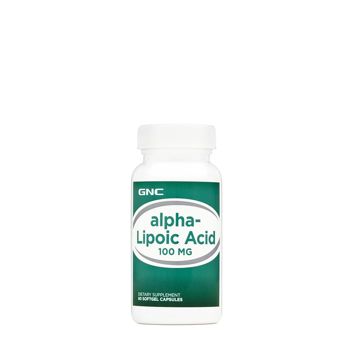 Alpha-Lipoic Acid 100mg ALA Acid Alfa Lipoic, 60 capsule, GNC