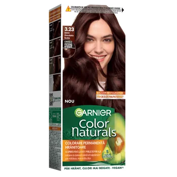 Vopsea de par permanenta Color Naturals 3.23 Saten Ciocolatiu Inchis, 112ml, Garnier
