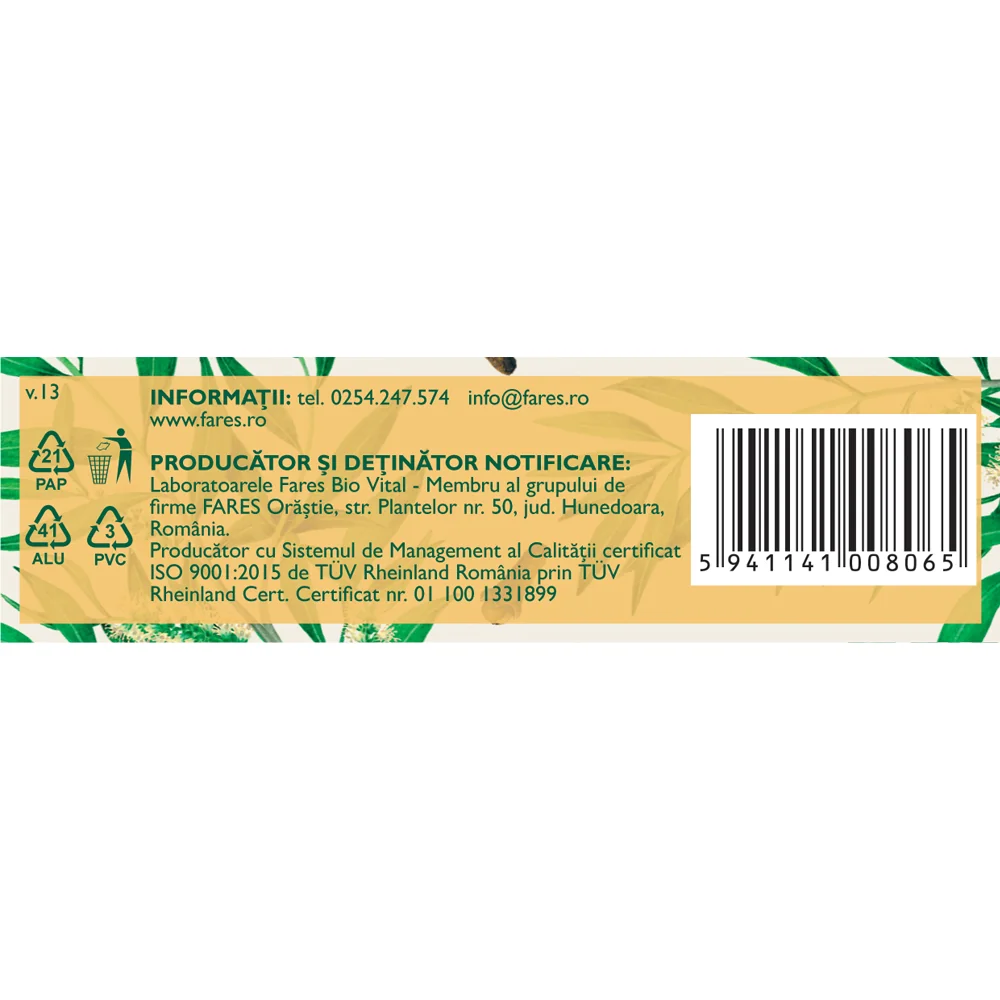 Biomicin, 15 capsule, Fares