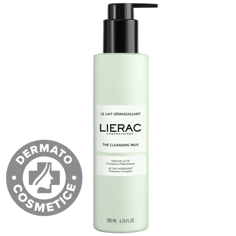 Lapte demachiant toate tipurile de ten, 200ml, Lierac Paris