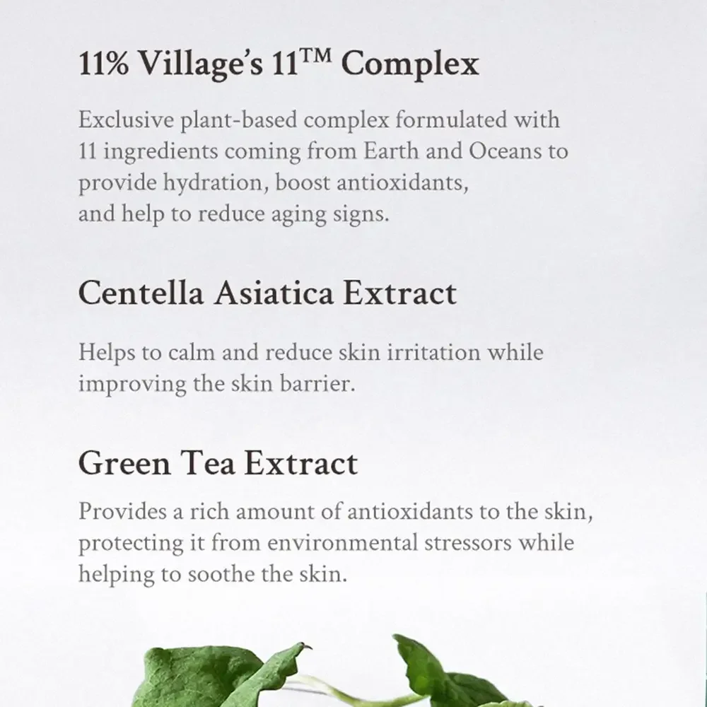 Ser facial calmant tip spray Green Cica Fresh Dewy, 100ml, Village 11 Factory