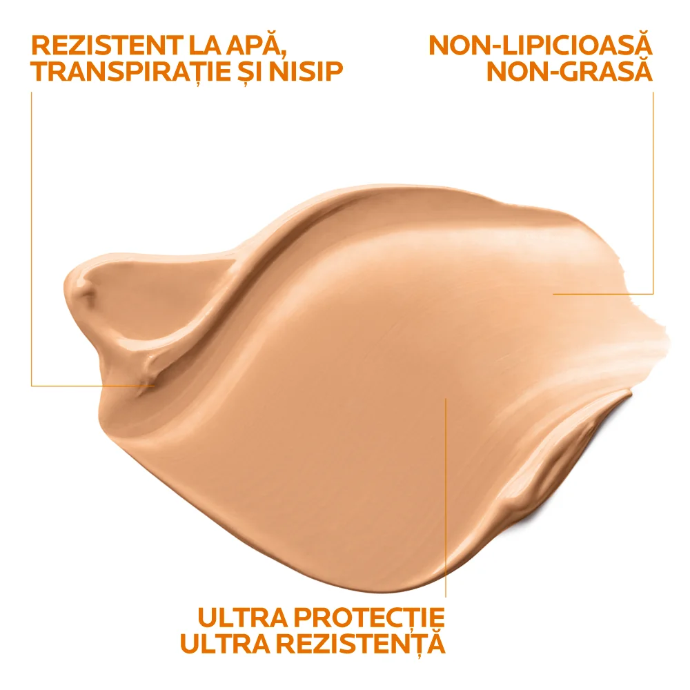 Crema hidratanta cu pigment de culoare protectie solara SPF 50+ pentru ten sensibil sau intolerant la soare Anthelios UV-Mune 400, 50ml, La Roche-Posay