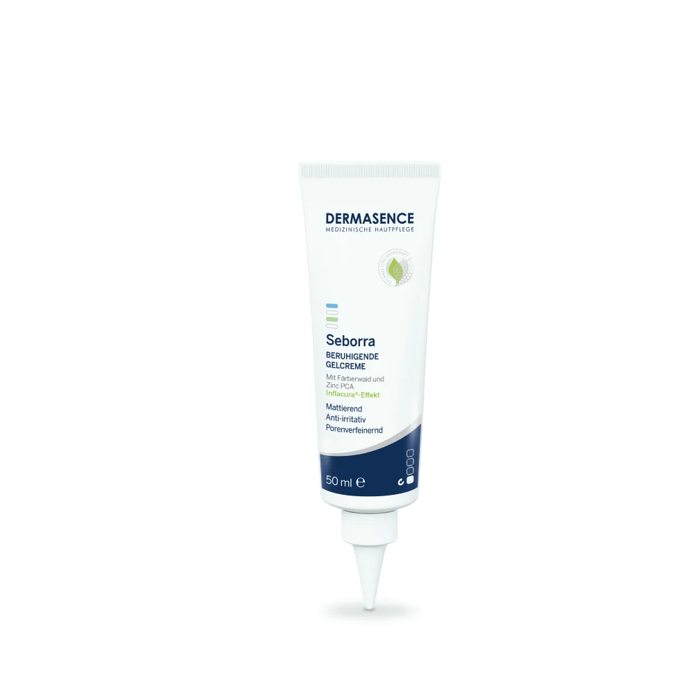 Crema-gel matifianta pentru ten gras cu impuritati Seborra, 50ml, Dermasence