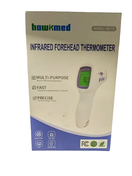 Termometru cu infrarosu non-contact HK-T1, 1 bucata, Hawkmed
