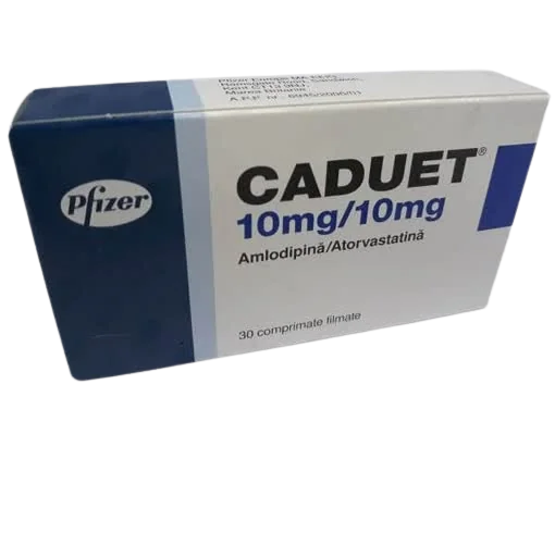 Caduet 10mg/10mg, 30 comprimate filmate, Pfizer