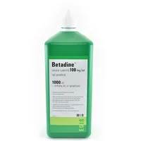 Betadine solutie externa 10%, 1000 ml, Egis